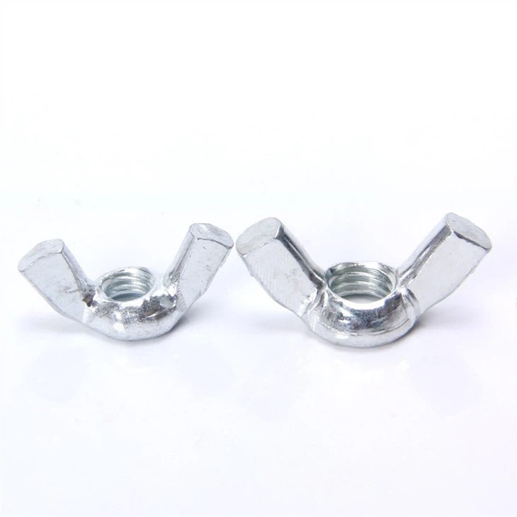 Zinc Plated Fasteners Parts Butterfly Nut Manufacturers